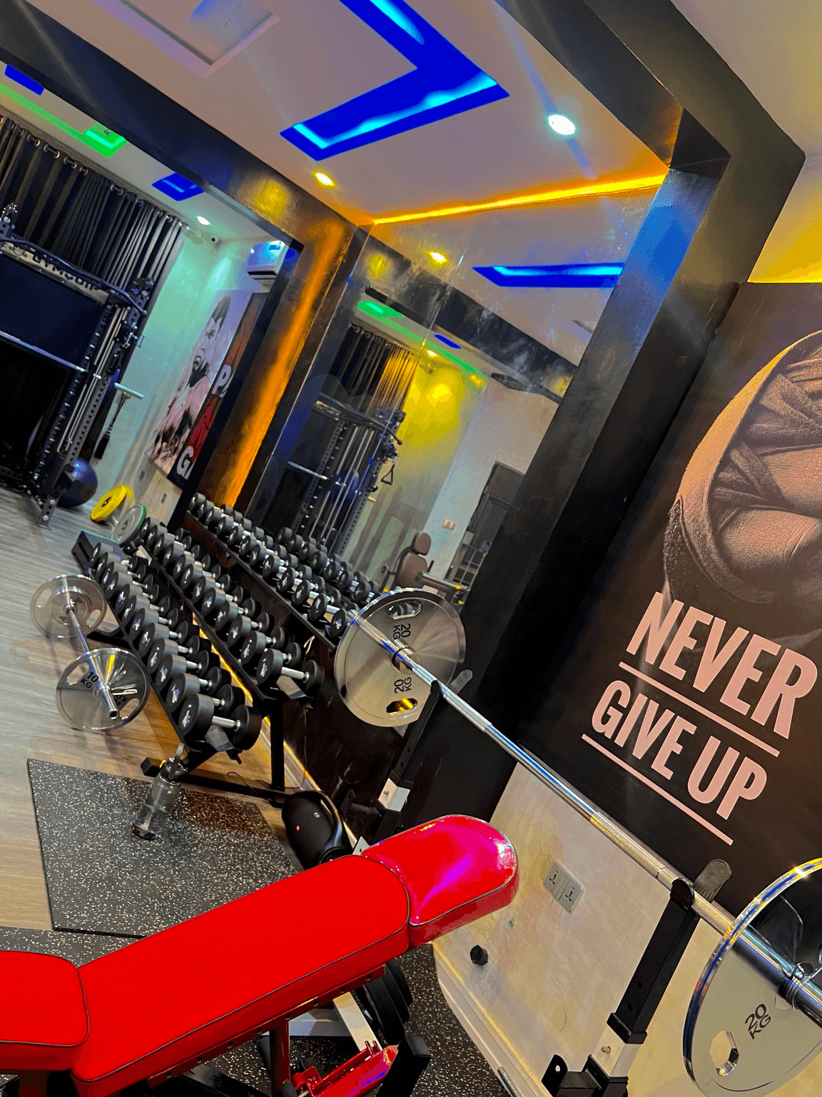 Inside the FitPaddy gym